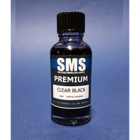 SMS PL23 Premium Acrylic Lacquer Clear Black 30ml
