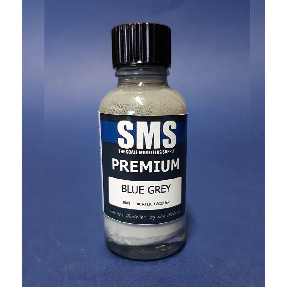 SMS PL60 Premium Acrylic Lacquer Blue Grey 30ml