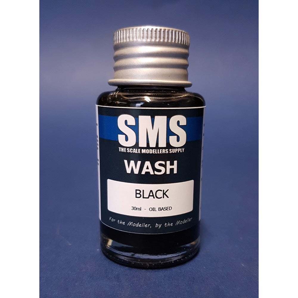 SMS PLW02 Weathering Wash Black 30ml