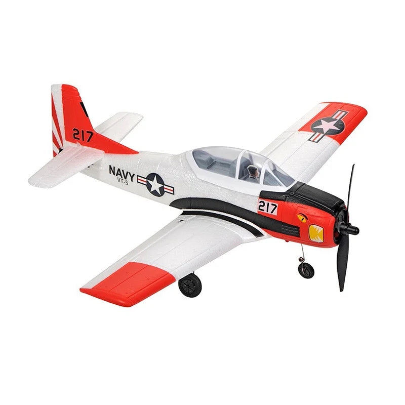 Prime RC Mini T28 Trojan RC Plane (Mode 2) Red