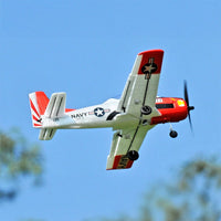 Prime RC Mini T28 Trojan RC Plane (Mode 2) Red