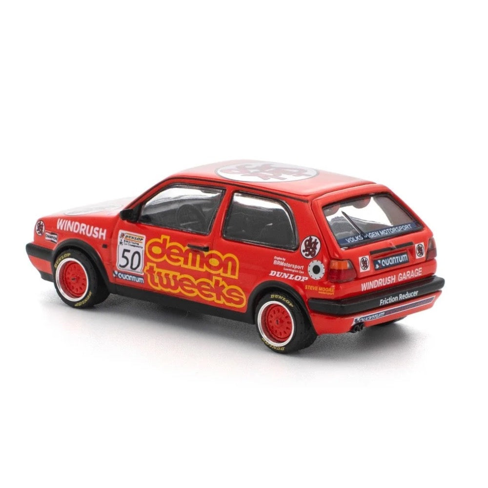 Pop Race PR64-0105 1/64 Golf GTI MkII Team Demon Tweeks BTCC 1988