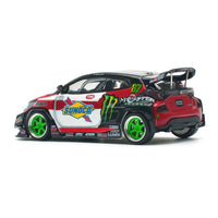 Pop Race PR64-0106 1/64 Pandem GR Yaris Daigo Saito