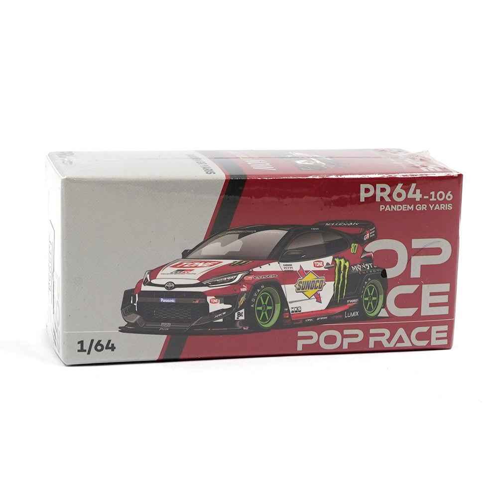 Pop Race PR64-0106 1/64 Pandem GR Yaris Daigo Saito