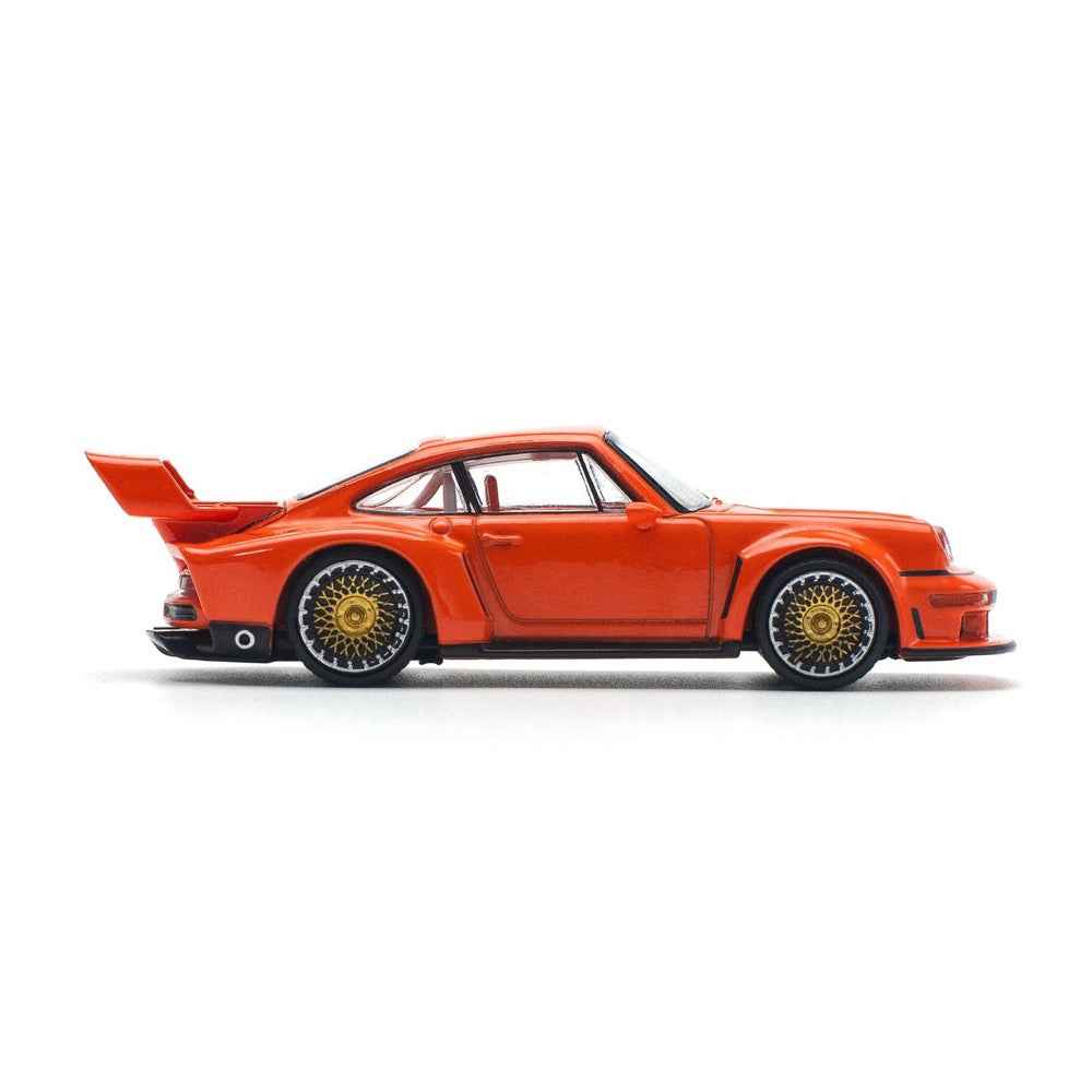 Pop Race 64-0131 1/64 Singer DLS Turbo Track Orange
