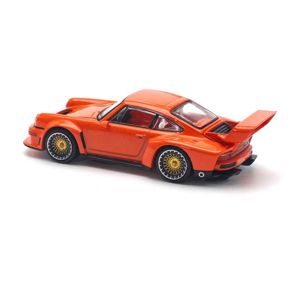 Pop Race 64-0131 1/64 Singer DLS Turbo Track Orange