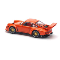 Pop Race 64-0131 1/64 Singer DLS Turbo Track Orange
