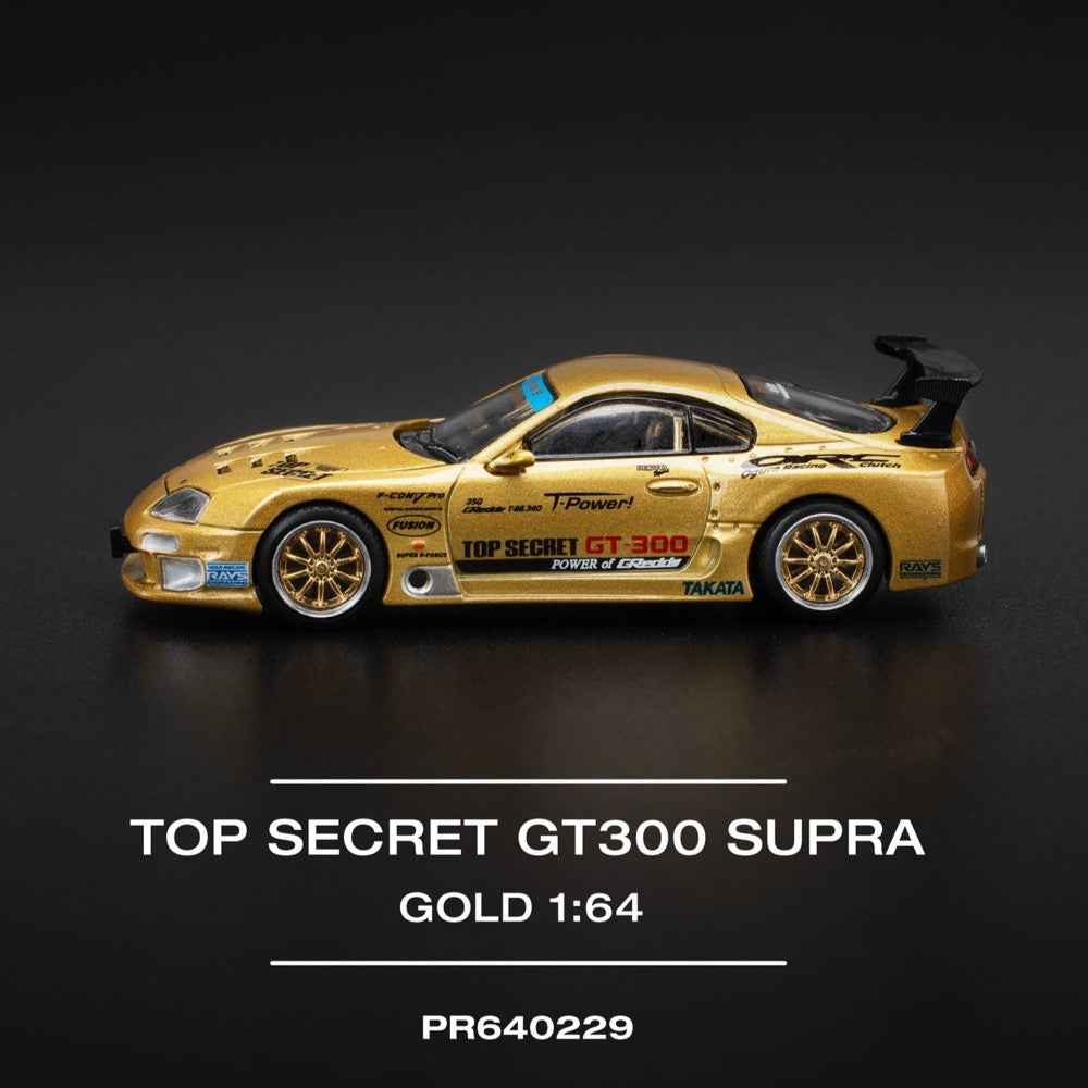 Pop Race 64-0229 1/64 Top Secret GT300 Supra
