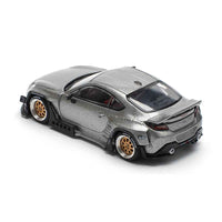 Pop Race 64-0235 1/64 Toyota GR86 Pandem Silver
