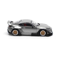Pop Race 64-0235 1/64 Toyota GR86 Pandem Silver