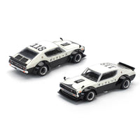 Pop Race PR64-0252 1/64 Skyline GT-R V8 Drift Kermeri NPA Style