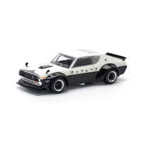 Pop Race PR64-0252 1/64 Skyline GT-R V8 Drift Kermeri NPA Style