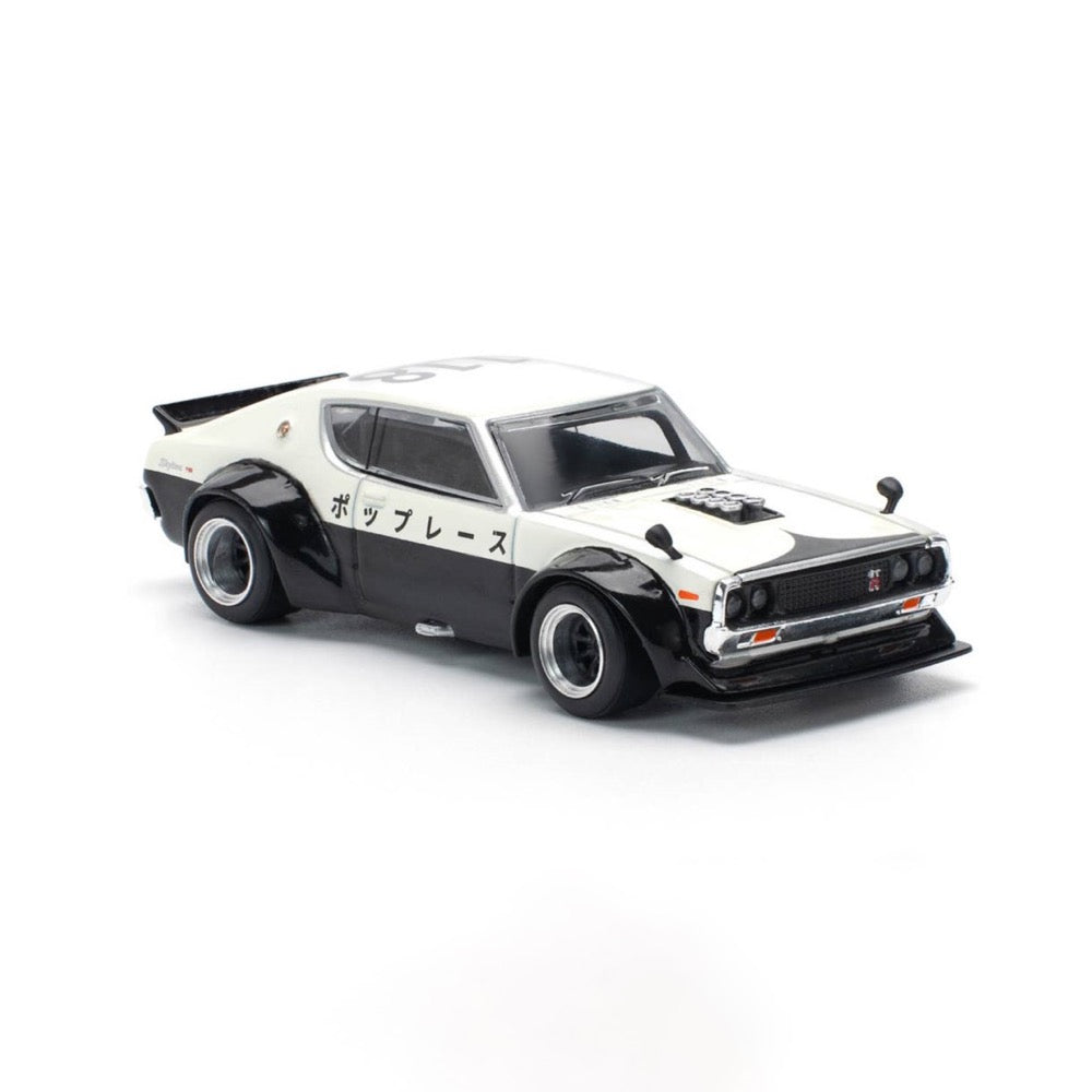 Pop Race PR64-0252 1/64 Skyline GT-R V8 Drift Kermeri NPA Style
