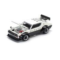 Pop Race PR64-0252 1/64 Skyline GT-R V8 Drift Kermeri NPA Style
