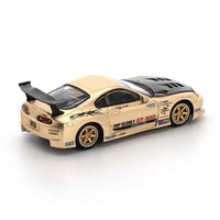 Pop Race 64-0277 1/64 Top Secret GT300 Supra Chrome Gold