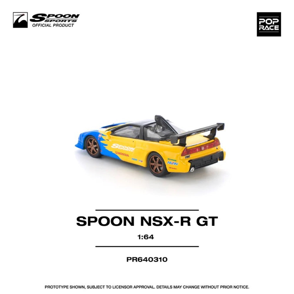 Pop Race 64-0310 1/64 Spoon NSX-R Gt