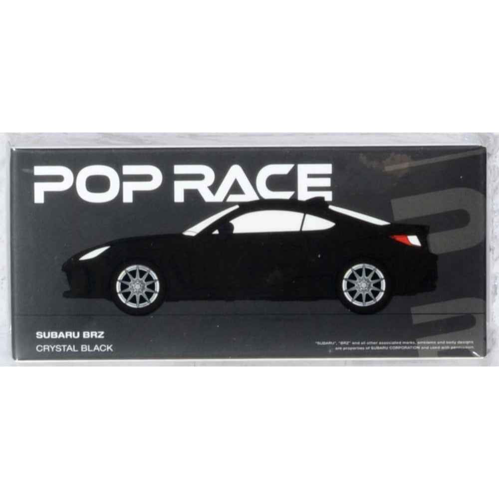 Pop Race 64-SBRZ-BK01 1/64 Subaru BRZ 2022 Black Silica