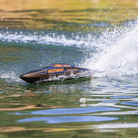 Pro Boat Heatwave Recoil 2 V2 26in Self Righting Brushless Black Gold RC Boat PRB08041V2T1