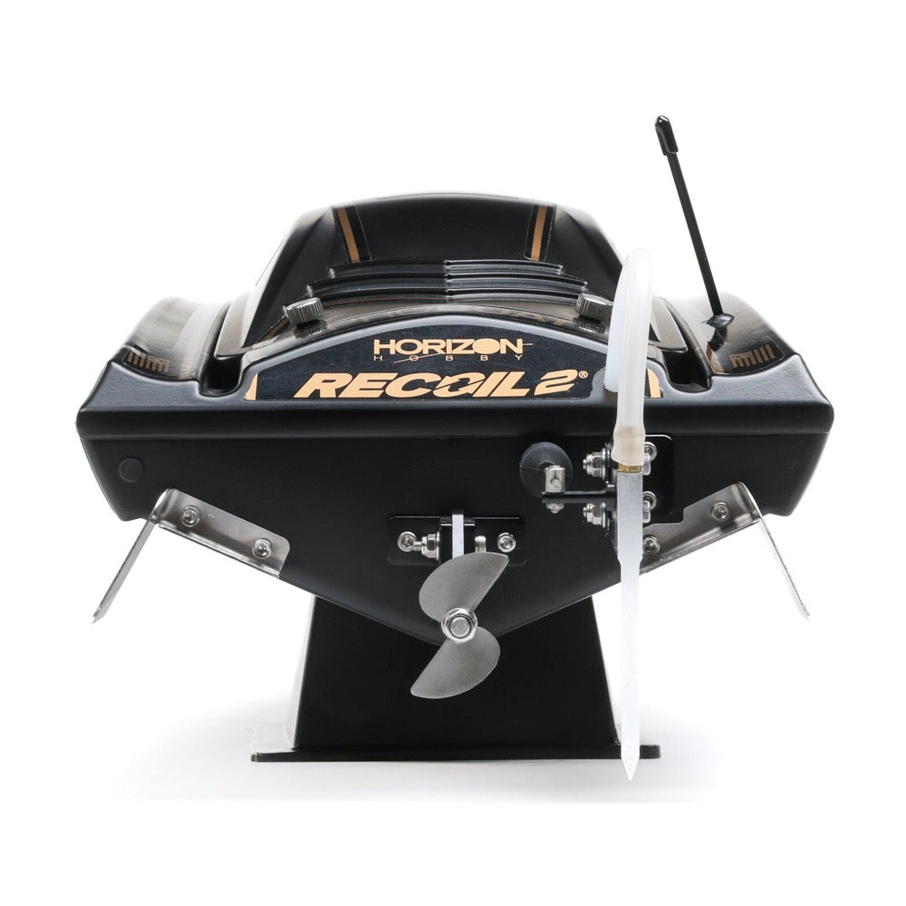 Pro Boat Heatwave Recoil 2 V2 26in Self Righting Brushless Black Gold RC Boat PRB08041V2T1