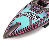 Pro Boat Shreddy Recoil 2 V2 26in Self Righting Brushless Gray Teal Shreddy RC Boat PRB08041V2T2