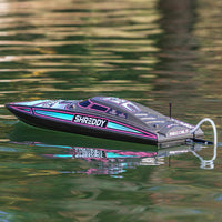 Pro Boat Shreddy Recoil 2 V2 26in Self Righting Brushless Gray Teal Shreddy RC Boat PRB08041V2T2