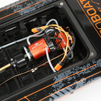 Pro Boat Blackjack 42 inch 8S Brushless RC Catamaran (Black/Orange) PRB08043T1