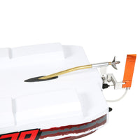 Pro Boat Blackjack 42 inch 8S Brushless RC Catamaran (White/Red) PRB08043T2