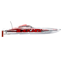 Pro Boat Blackjack 42 inch 8S Brushless RC Catamaran (White/Red) PRB08043T2