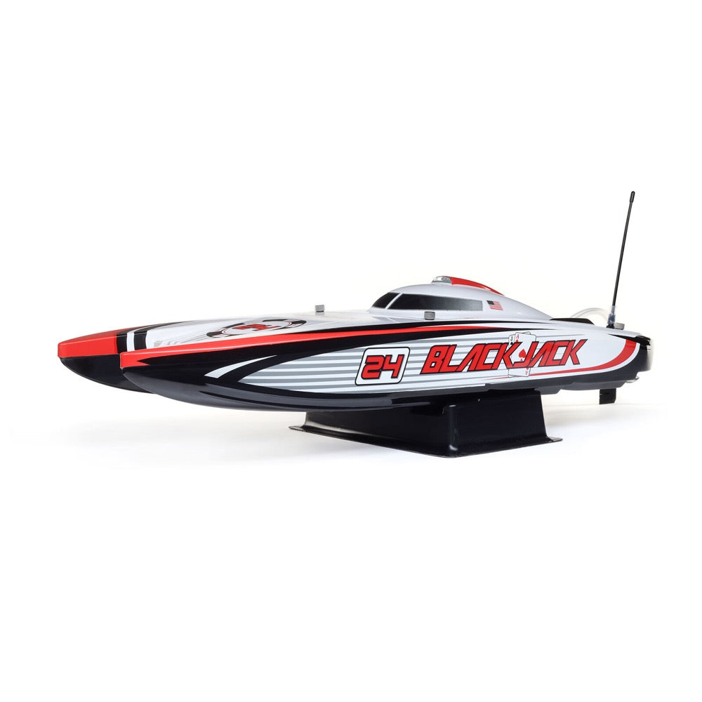 Pro Boat Blackjack 24in V2 Brushless Catamaran Vegas Offshore PRB08049T2