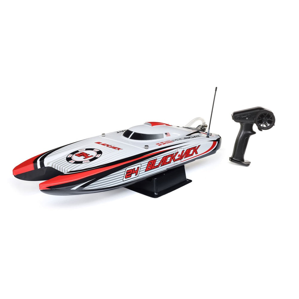 Pro Boat Blackjack 24in V2 Brushless Catamaran Vegas Offshore PRB08049T2
