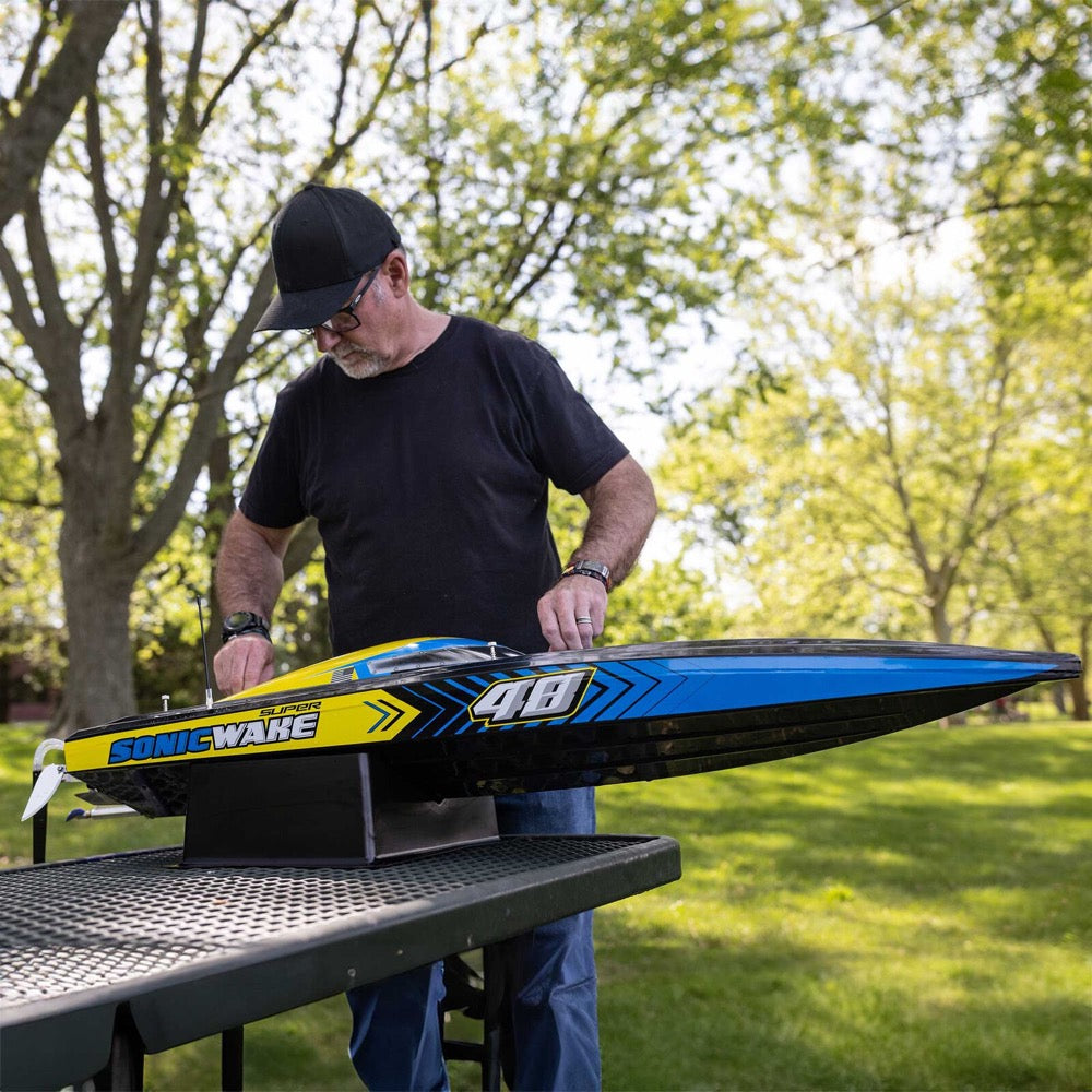 Pro Boat Super Sonicwake 48in 8S Self-Righting RC Boat