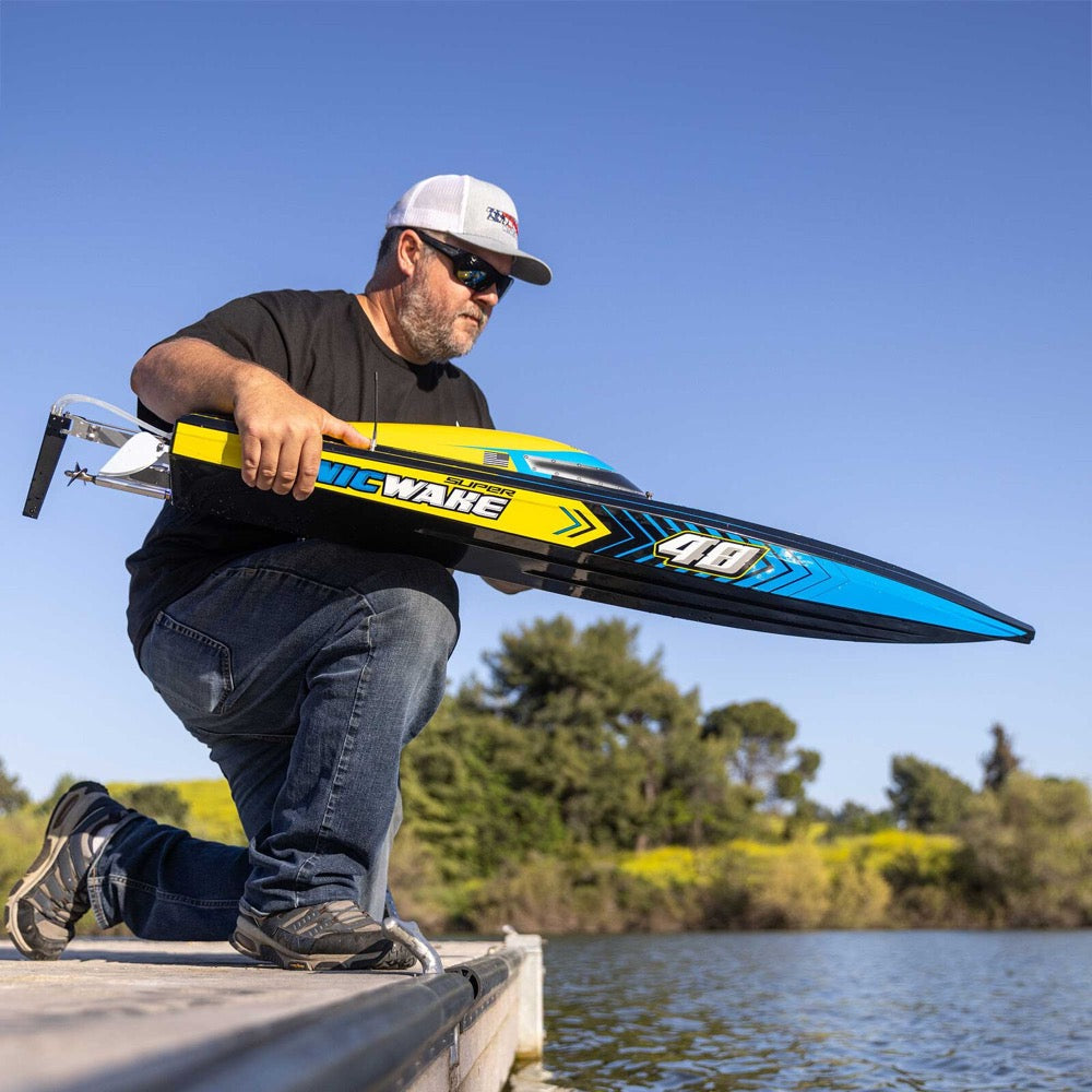 Pro Boat Super Sonicwake 48in 8S Self-Righting RC Boat