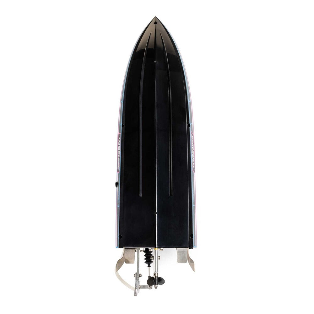 Pro Boat Recoil 2 18 inch Self-Righting Brushless Deep-V RC Boat Shreddy Black PRB08053T1
