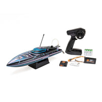 Pro Boat Recoil 2 18 inch Self-Righting Brushless Deep-V RC Boat Shreddy Black PRB08053T1