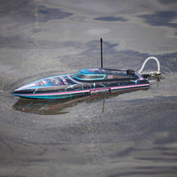 Pro Boat Recoil 2 18 inch Self-Righting Brushless Deep-V RC Boat Shreddy Black PRB08053T1