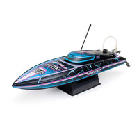 Pro Boat Recoil 2 18 inch Self-Righting Brushless Deep-V RC Boat Shreddy Black PRB08053T1