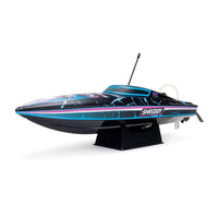 Pro Boat Recoil 2 18 inch Self-Righting Brushless Deep-V RC Boat Shreddy Black PRB08053T1