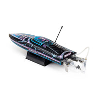 Pro Boat Recoil 2 18 inch Self-Righting Brushless Deep-V RC Boat Shreddy Black PRB08053T1