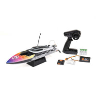 Pro Boat Recoil 2 18 inch Self-Righting Brushless Deep-V RC Boat Heatwave White PRB08053T2