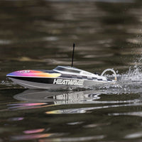 Pro Boat Recoil 2 18 inch Self-Righting Brushless Deep-V RC Boat Heatwave White PRB08053T2