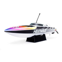 Pro Boat Recoil 2 18 inch Self-Righting Brushless Deep-V RC Boat Heatwave White PRB08053T2