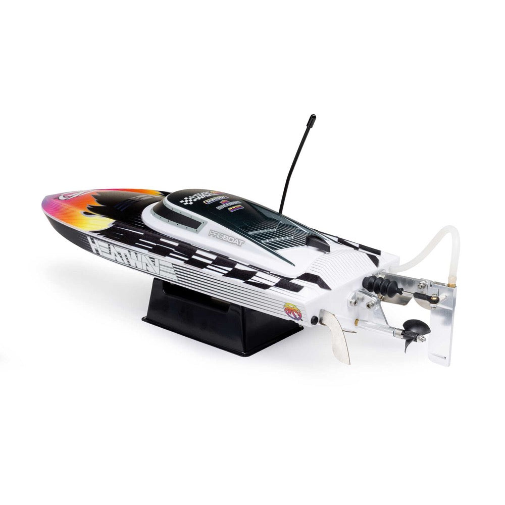 Pro Boat Recoil 2 18 inch Self-Righting Brushless Deep-V RC Boat Heatwave White PRB08053T2