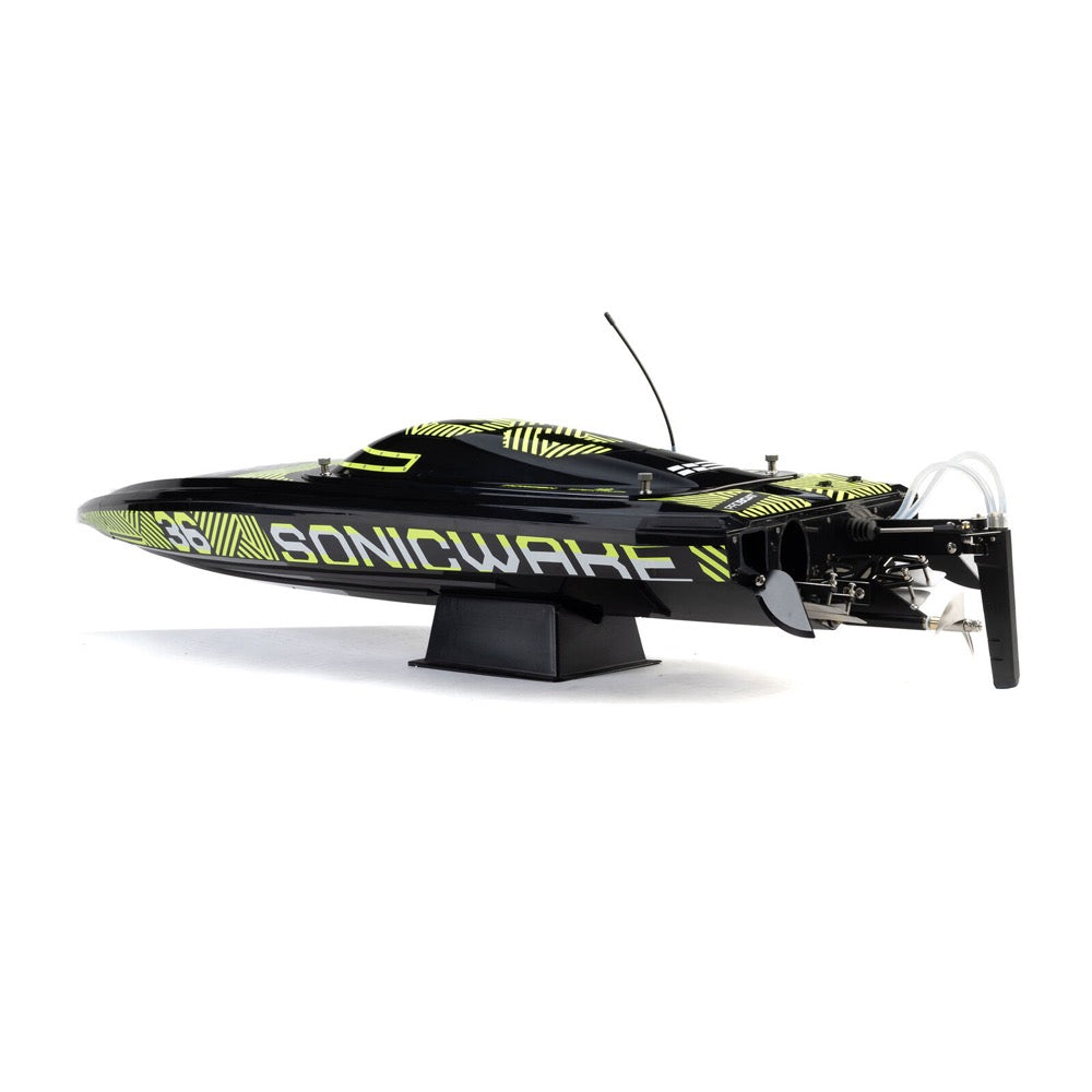 ProBoat Sonicwake 36 V3 Self Righting Deep-V RC Boat RTR (Black)