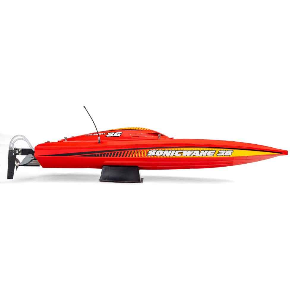 ProBoat Sonicwake 36 V3 Self Righting Deep-V RC Boat RTR (Red)