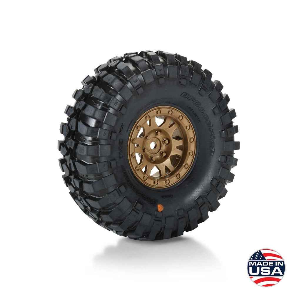 Proline 1013615 1/10 Limited Edition BFG Krawler T/A KX G8 1.9in Tyres Mounted on Bronze Impulse 2pcs