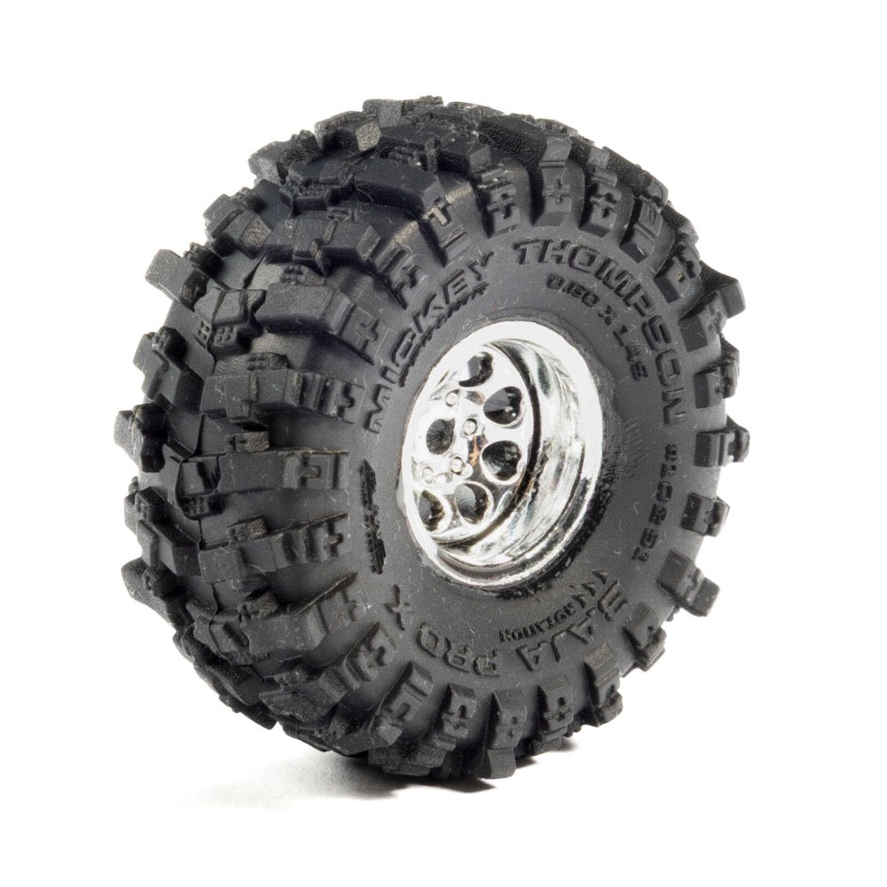 Proline 1025110 1/30 Baja Pro X Front/Rear Mounted Chrome Beast 4pcs Axial SCX30