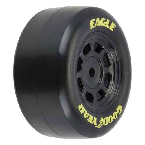 Proline PRO1025910 1/12 Goodyear Eagle Truck/Retro Tyre F/R MTD Black Wheels 4pcs Grom