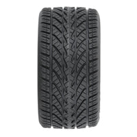 Proline Goodyear Eagle Mounted Rain Tyre Set F/R, Gray, Losi NASCAR