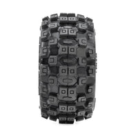 Pro-Line Badlands F/R Tyres Mounted on Black Split Six Wheels 2pcs Arrma Mini Kraton