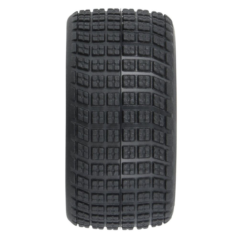 Proline Goodyear Eagle Mounted Dirt Tyre Set F/R, Gray, Losi NASCAR